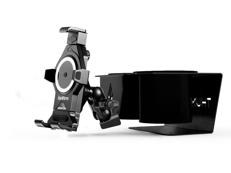 Thumper Fab Commander Phone Dash Mount with Integrated Cup Holder V2